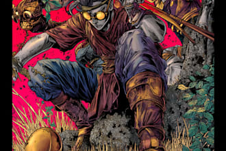 create manga comic pages and graphic novel illustrations