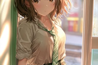 create amazing anime character for you