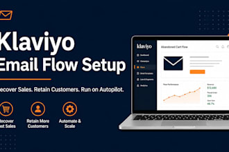 build klaviyo email flows to recover lost sales