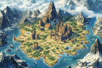 do fantasy map and city maps