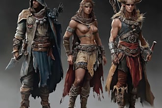 create custom dnd and fantasy character art