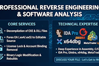 decompile forex ea and remove ea license reverse engineer