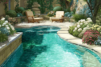 do backyard landscape design, pool, patio, landscape