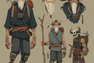 design unique concept art for your worldbuilding