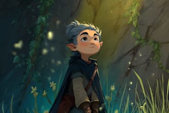 draw your fantasy illustration