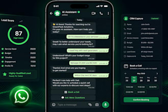 build a whatsapp ai chatbot for lead generation with n8n and claude