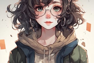 draw anything you want in anime style or semi realism