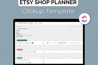 make custom google sheet templates to sell on etsy