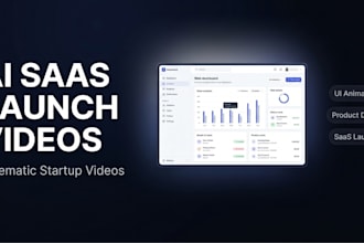 create cinematic ai saas launch videos for startups