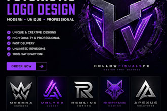 design dark aesthetic logo for your brand