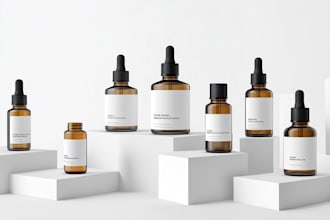 luxury packaging or label