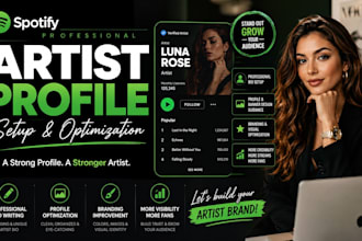 setup and optimize your spotify artist profile