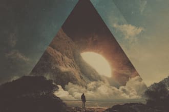 design creative music album cover art or music song artwork