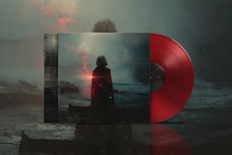 design album cover art or single cover art