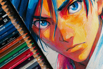 draw amazing anime character art