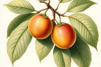 create professional nature inspired botanical illustration