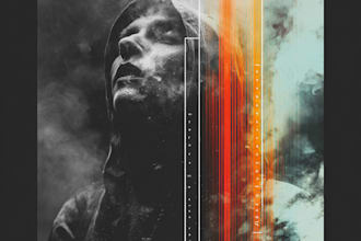 design eye catching album cover single cover mixtape artwork