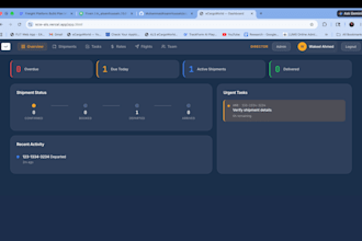 build a freight forwarding platform with shipment tracking
