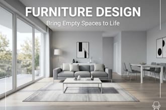 do virtual staging furniture design and renovation for your real estate listing