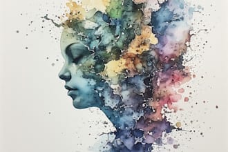 make creative abstract art for you