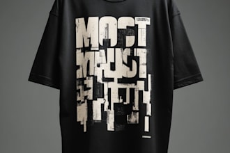 create custom typography tshirt design