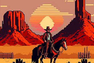 design pixel character illustration, pixel commission, pixel animation for games