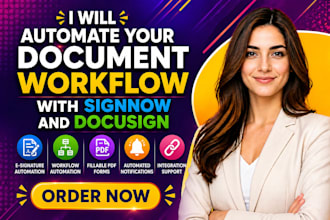 automate your docusign pandadoc signnow workflow and esignature system