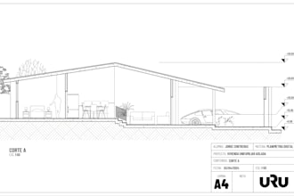 create a professional construction drawing set in revit