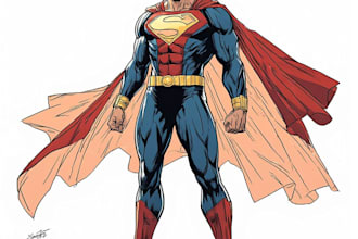 do a superhero character