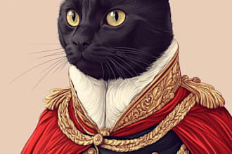 paint stunning pet portrait