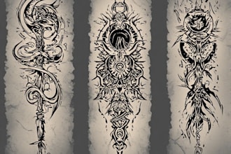 make unique tribal tattoo designs