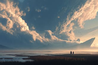 design an unique environment concept art for you