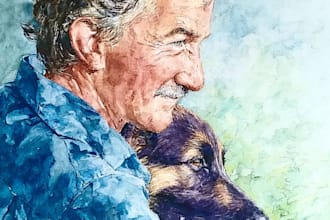 your photo a nice water color painting