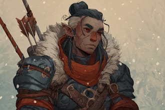 dnd character art and dnd character art