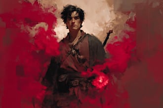 design custom dnd oc and rpg character art