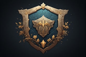 design custom medieval fantasy faction emblems creatively