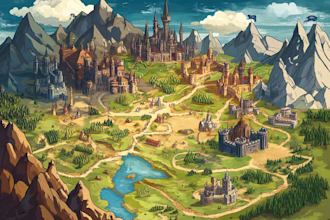 custom fantasy maps for you