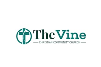 design a minimalist church and religious logo