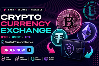 exchange fiat,money to crypto,usdt,btc,eth and vice versa