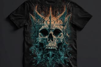 design graphic illustration for vintage retro tshirt design
