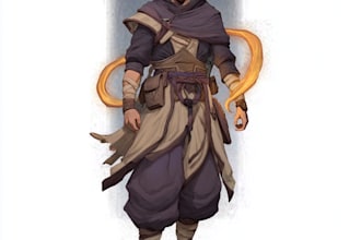 draw dnd art to dnd character art