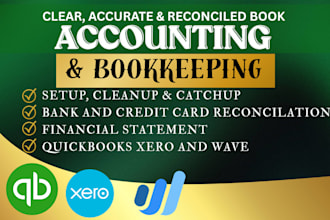 organize quickbooks online bookkeeping xero and wave