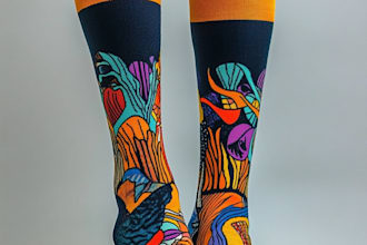 unique socks design and patterns