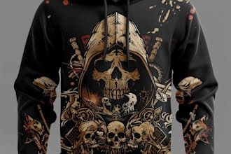 design creative hoodie and sweatshirt for you