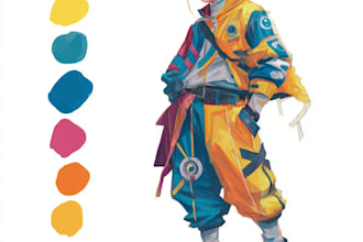 design a anime character