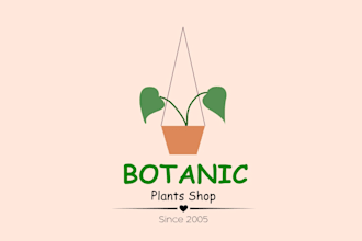create professional botanical logo design
