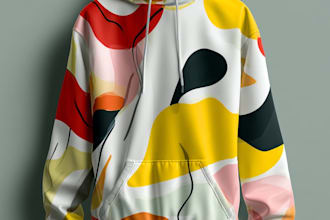 create graphic tshirt design and hoodie design