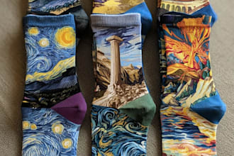 unique socks design and patterns