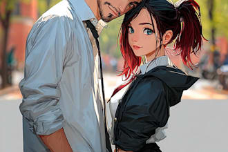draw anime characters and fanarts