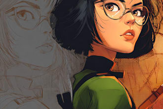 draw comic book illustration with comic book illustrator